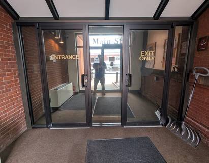 Commercial window tinting and film installation