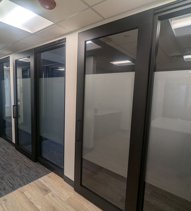 Architectural window film installation by NH Tint